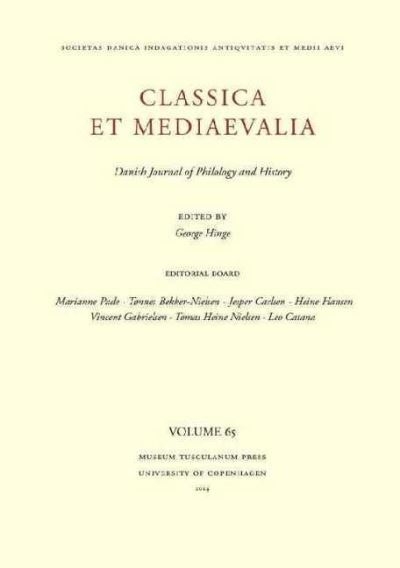 Classica Et Mediaevalia 65
