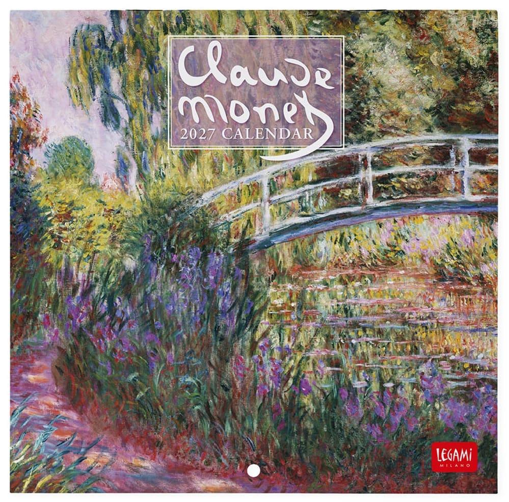 Legami Wall Calendar 2027 Claude Monet