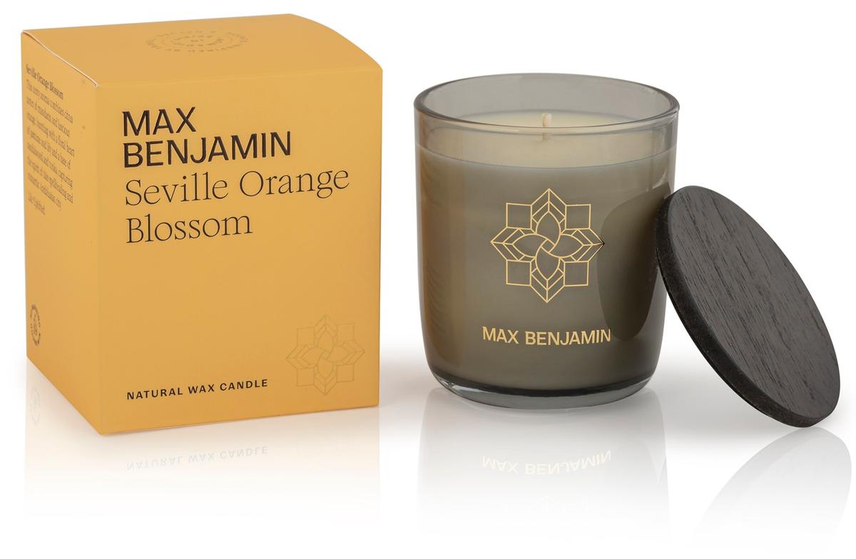 Max Benjamin Luxury Candle 210g Seville Orange Blossom