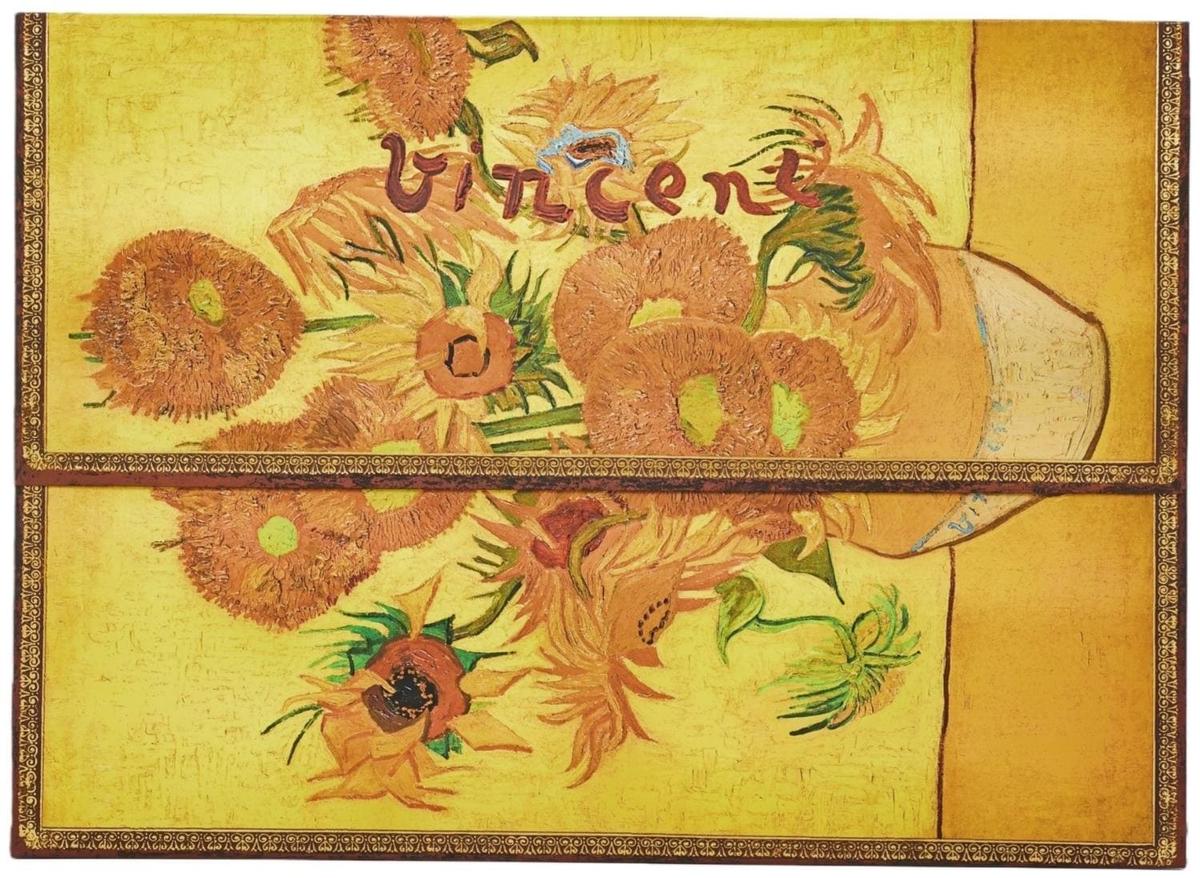 Paperblanks Van Gogh Sunflowers Document Folder