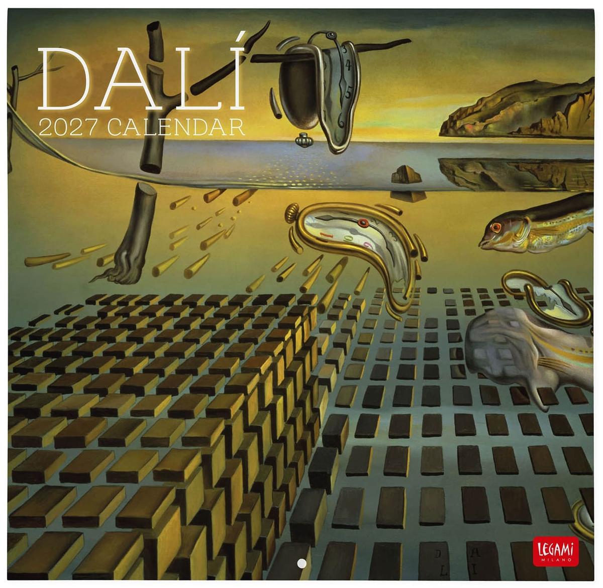 Legami Wall Calendar 2027 Salvador Dali