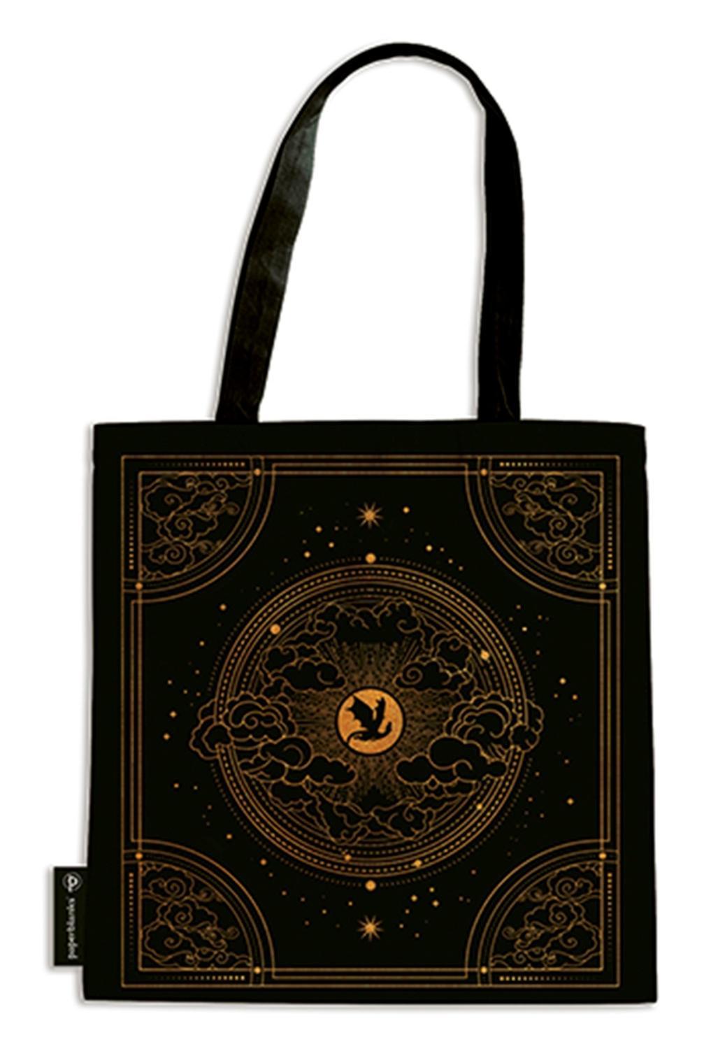 Paperblanks Shadows Fourth Wing Canvas Bag