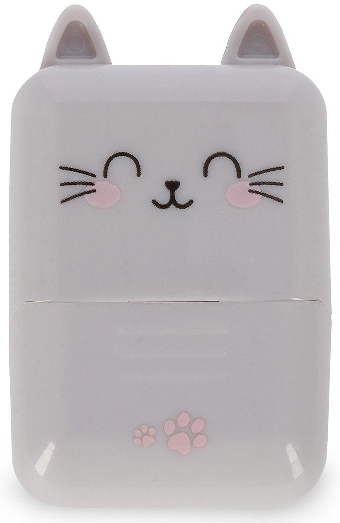 LEGAMI Decorative Pink Ink Roller Stamp - KITTY
