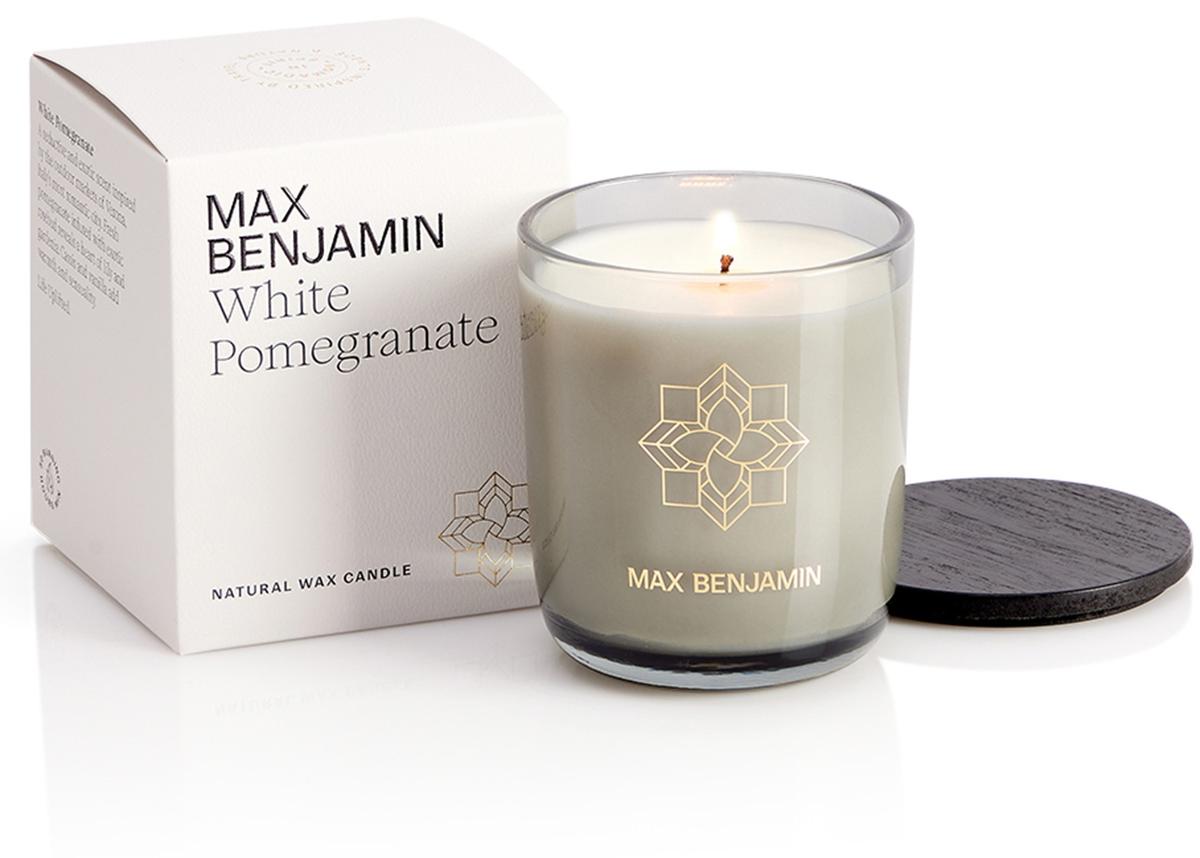 Max Benjamin Luxury Candle 210g White Pomegranate