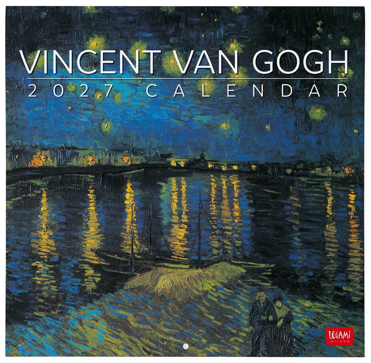 Legami Wall Calendar 2027 Van Gogh
