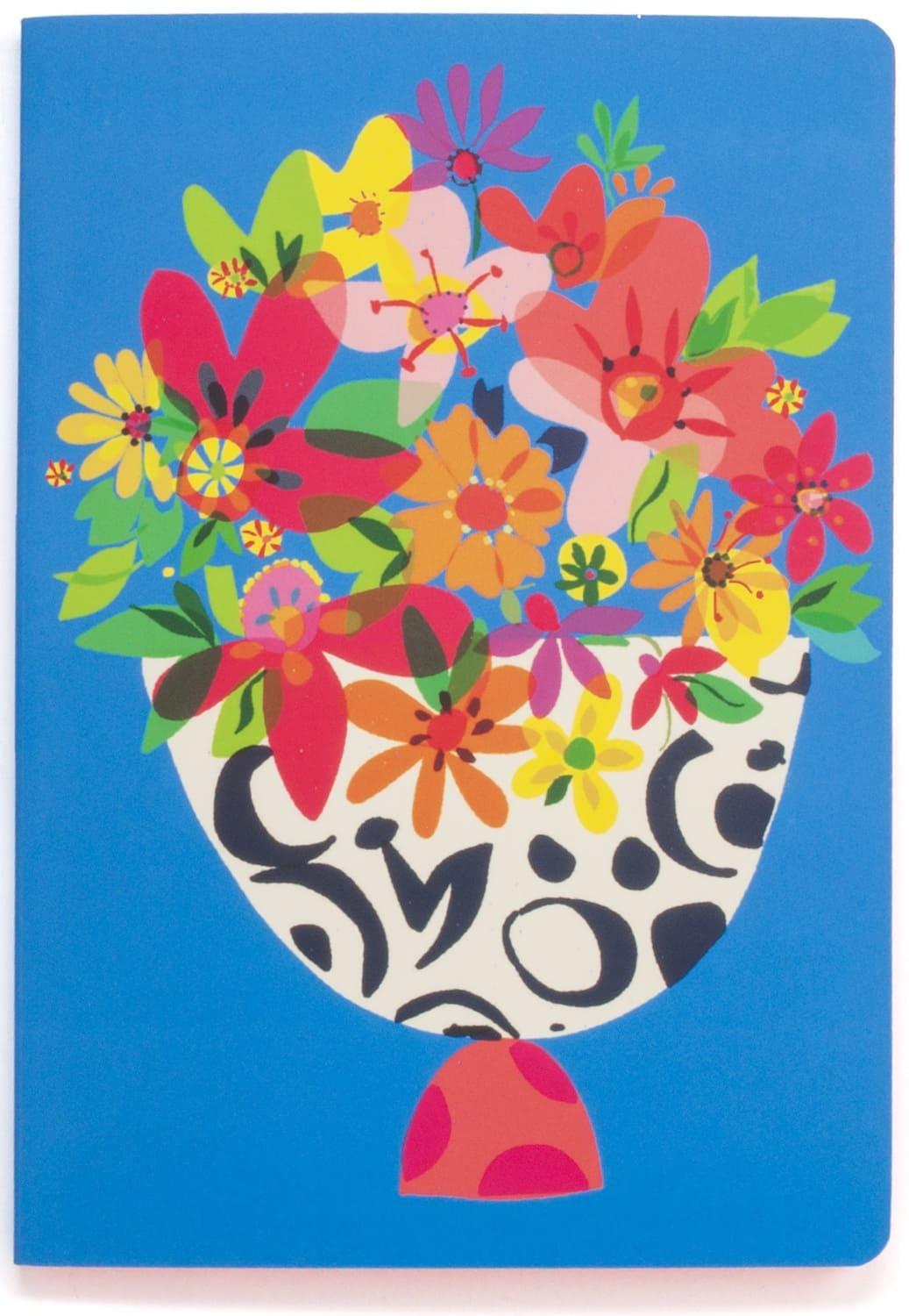 Museums & Galleries A5 Luxury Notebook: Beautiful Blooms