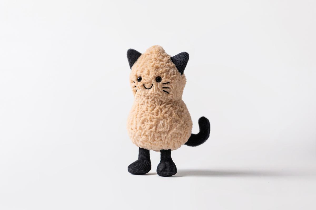 Jellycat Amuseables Peanut Cat Outfit