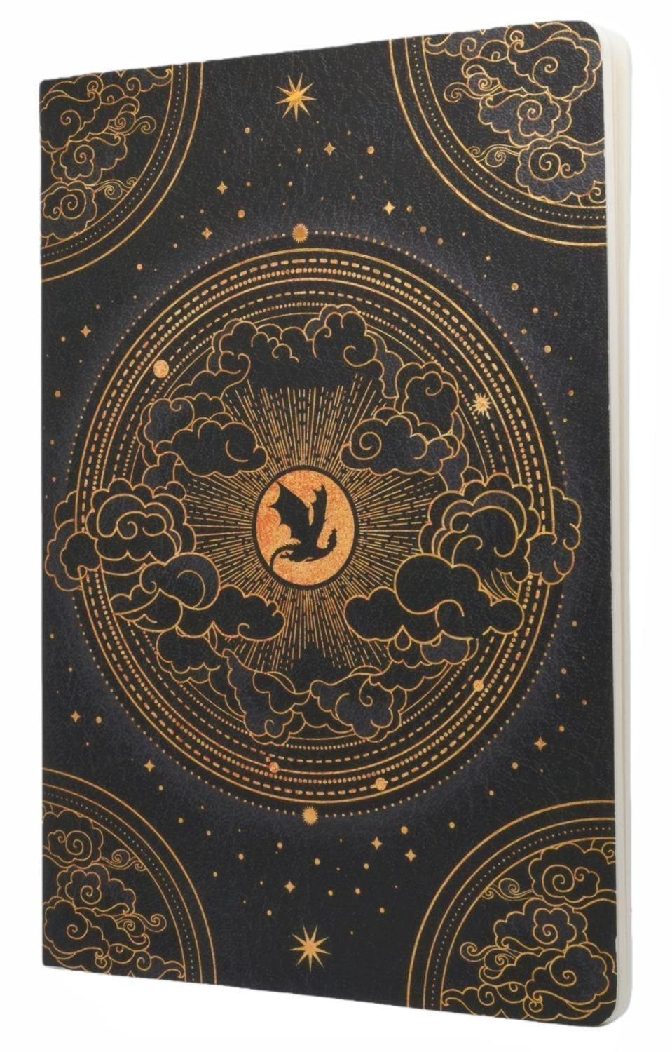 Paperblanks Shadows Fourth Wing A4 Unlined Cahier