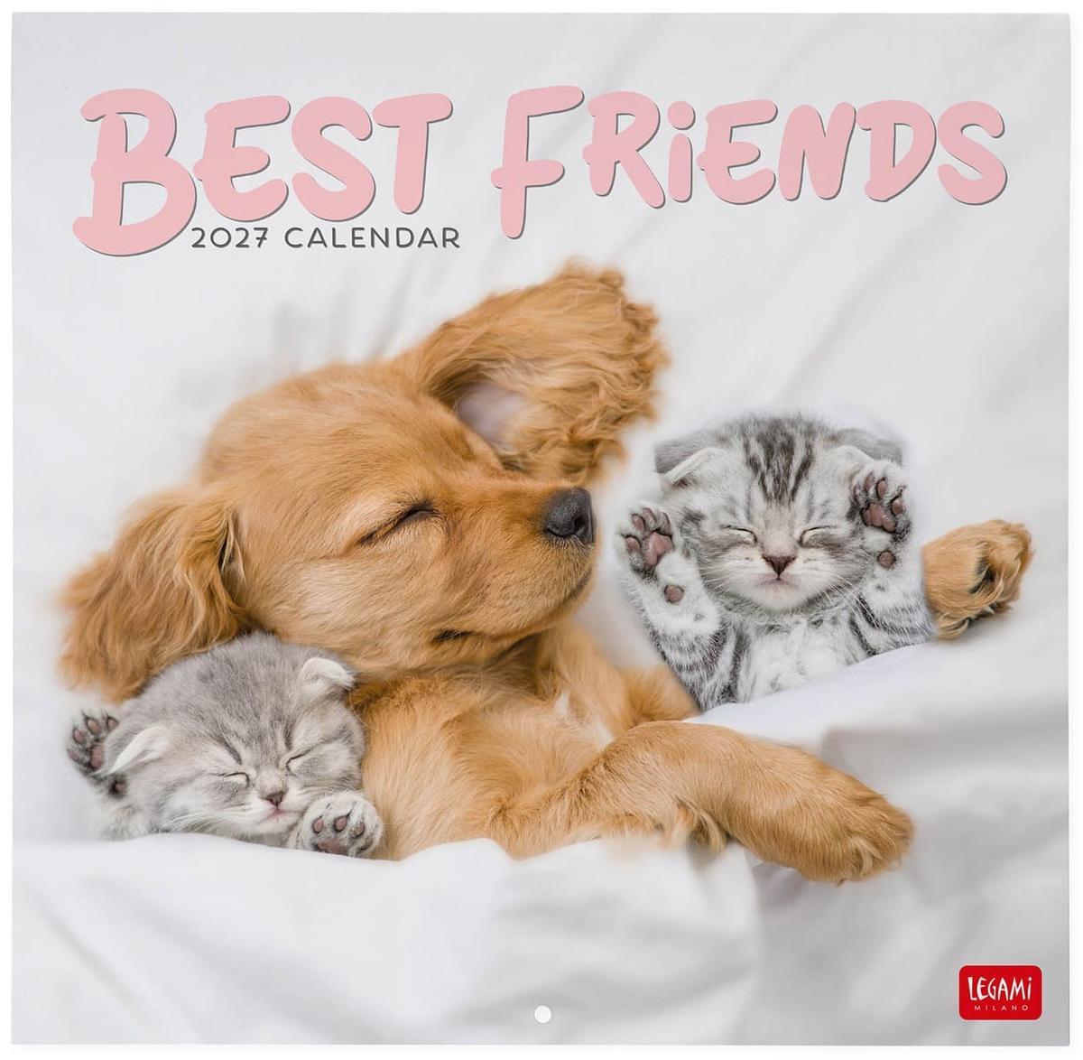 Legami Wall Calendar 2027 Best Friends