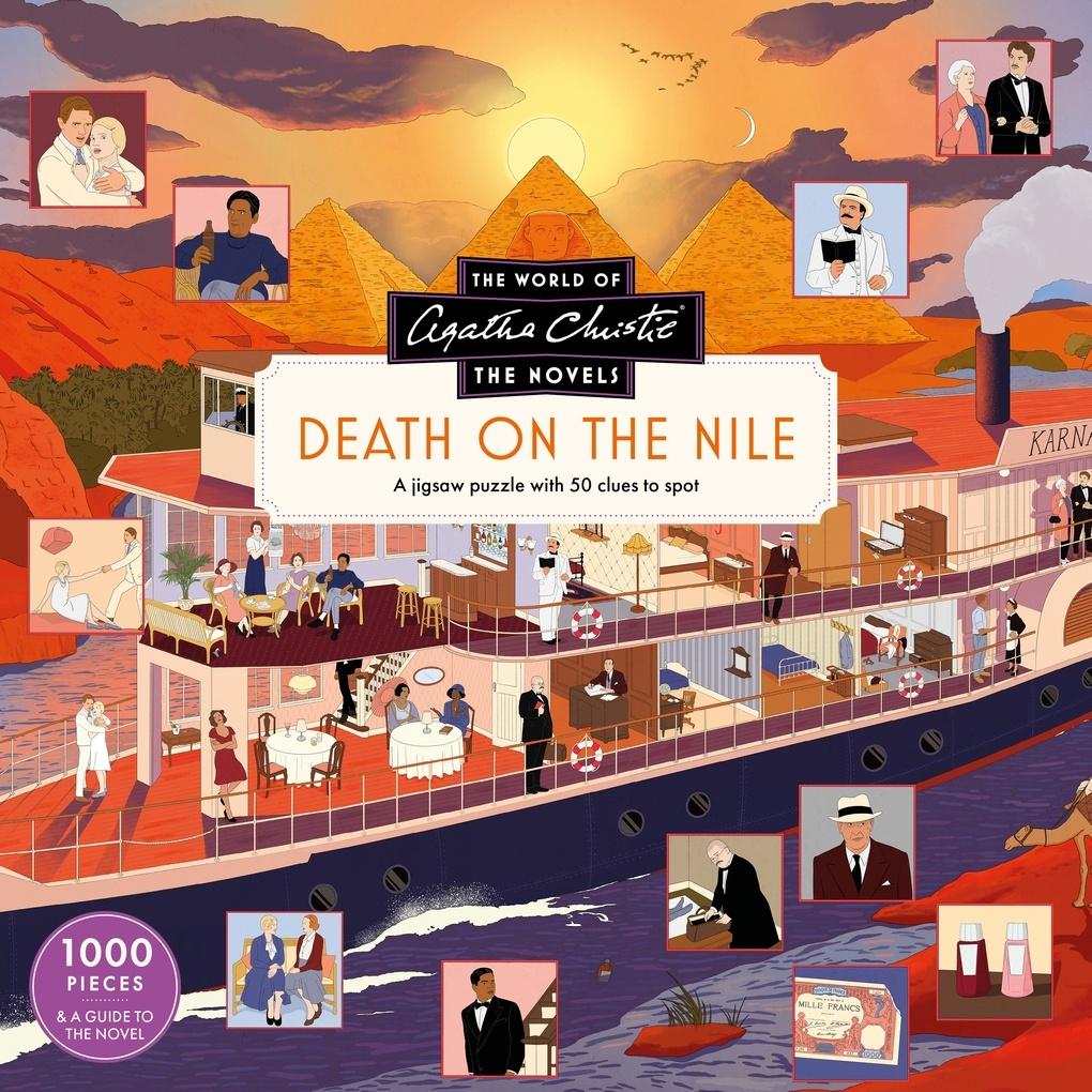 The World of Agatha Christie: Death on the Nile 1000 Pieces
