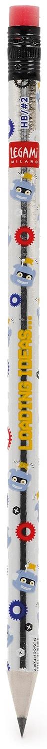 LEGAMI Recycled Paper HB Pencil - ROBOT