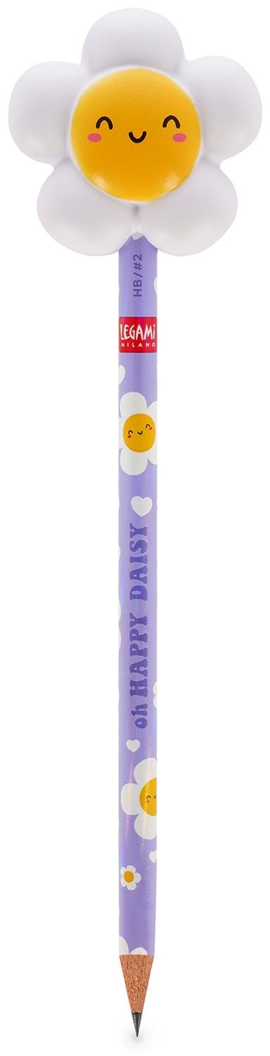 LEGAMI HB Pencil With Squishy - DAISY