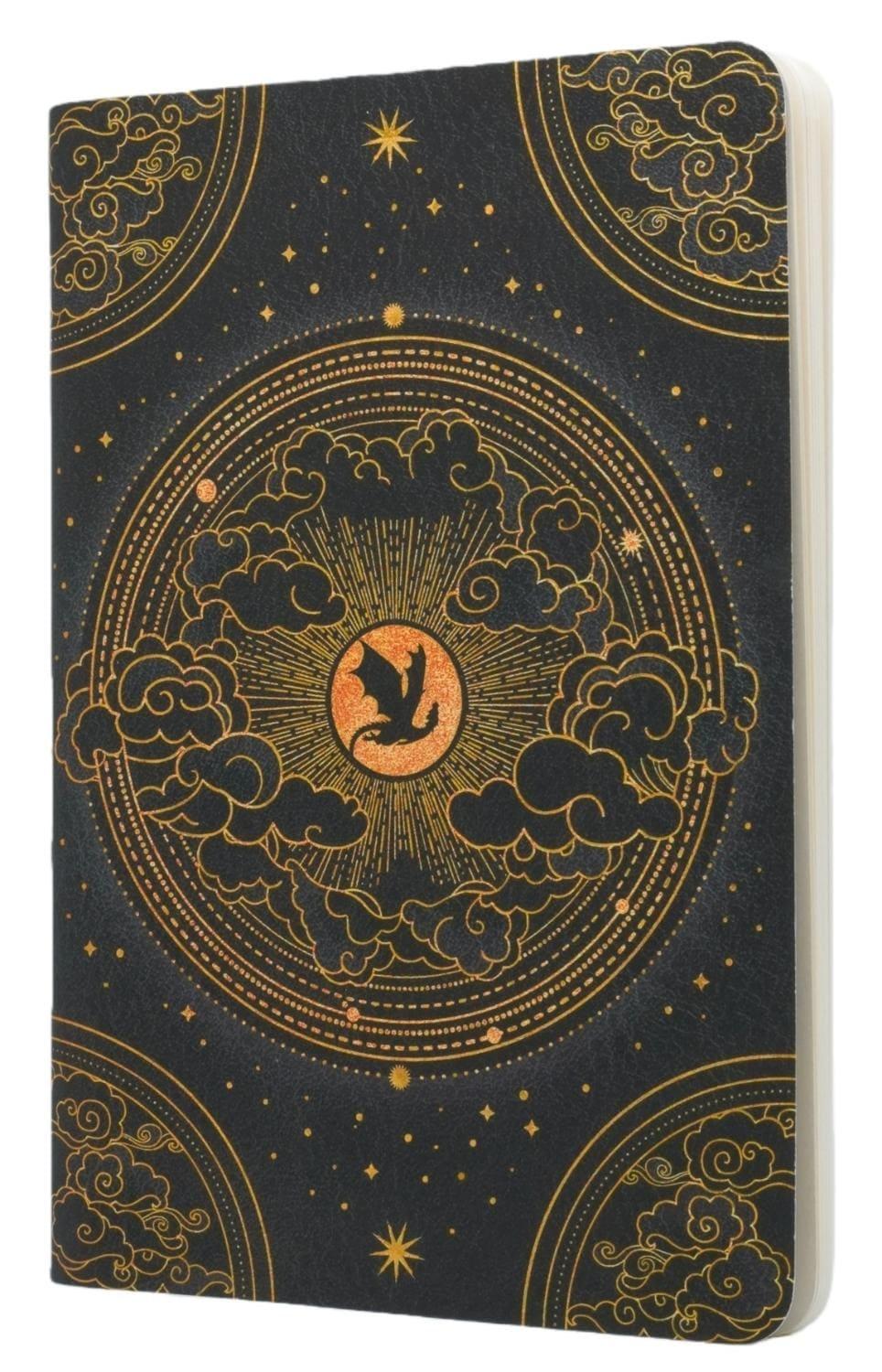 Paperblanks Shadows Fourth Wing A5 Dot Grid Cahier