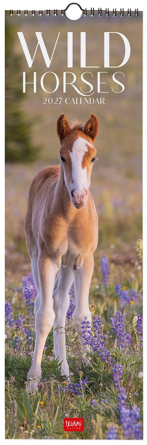 Legami Wall Calendar 2027 Wild Horses