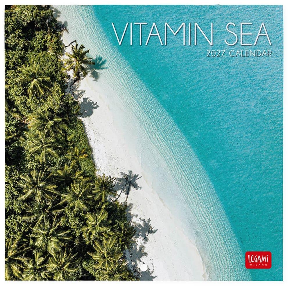 Legami Wall Calendar 2027 Vitamin Sea