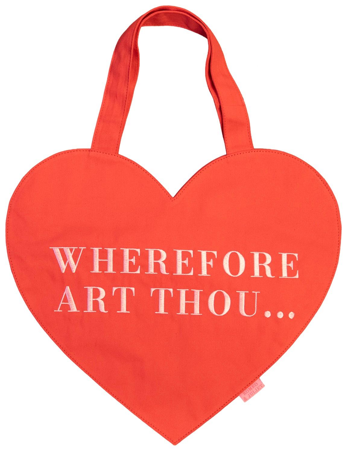 Portico Romeo & Juliet Embroider Tote Bag