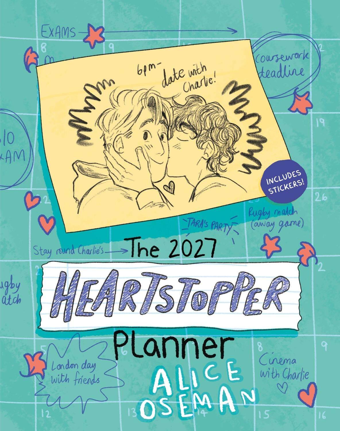 The 2027 Heartstopper Planner