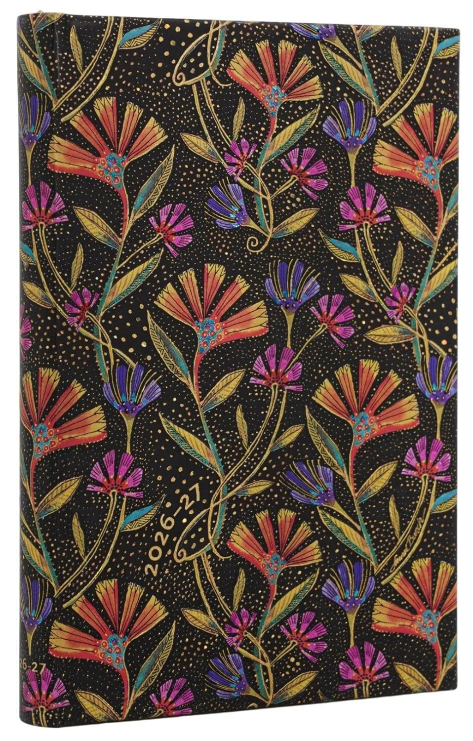 Paperblanks 26/27 Wild Flowers Horizontal Mini
