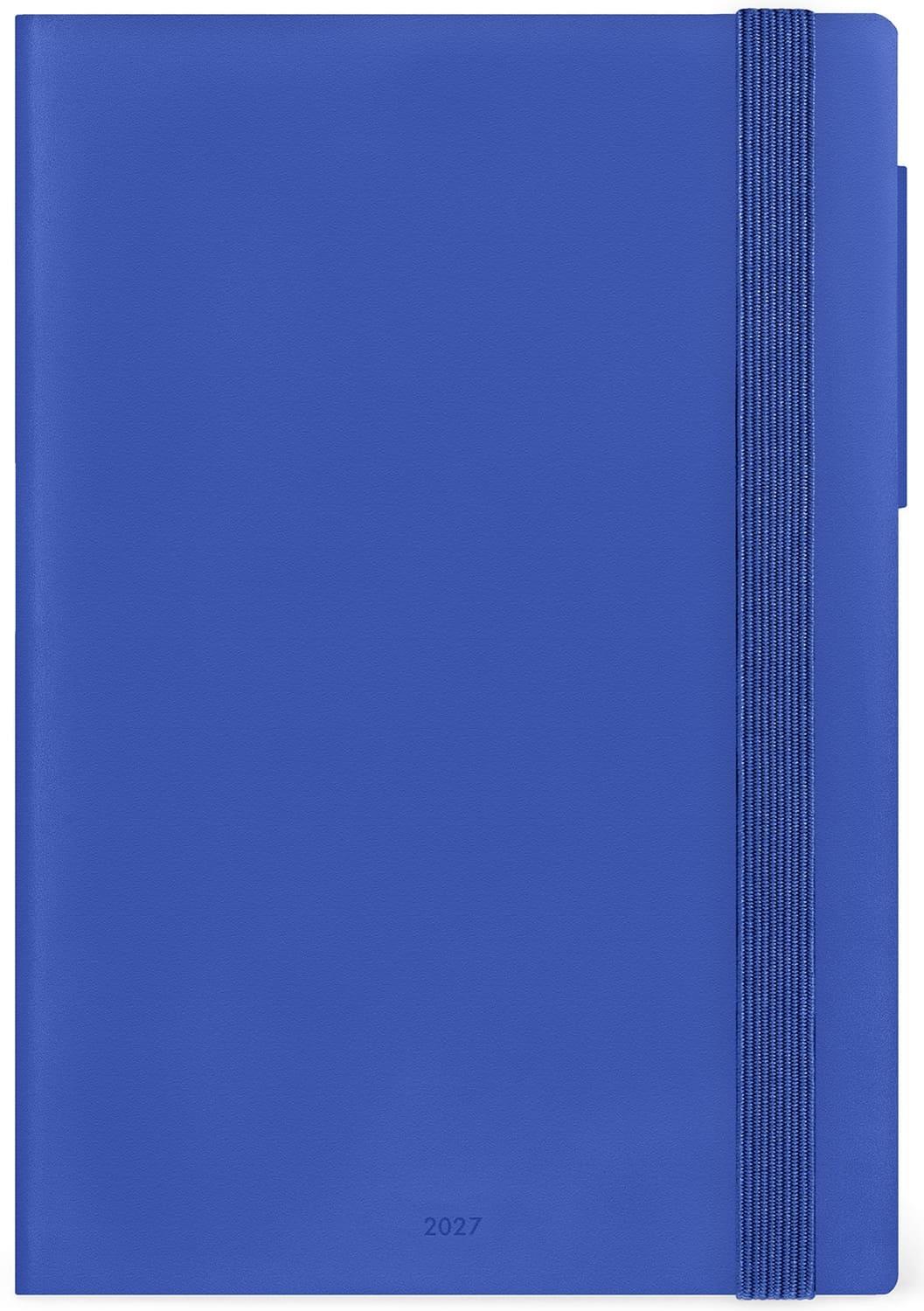 Legami 12 Month Diary 2027 Eclectic Blue Medium Daily