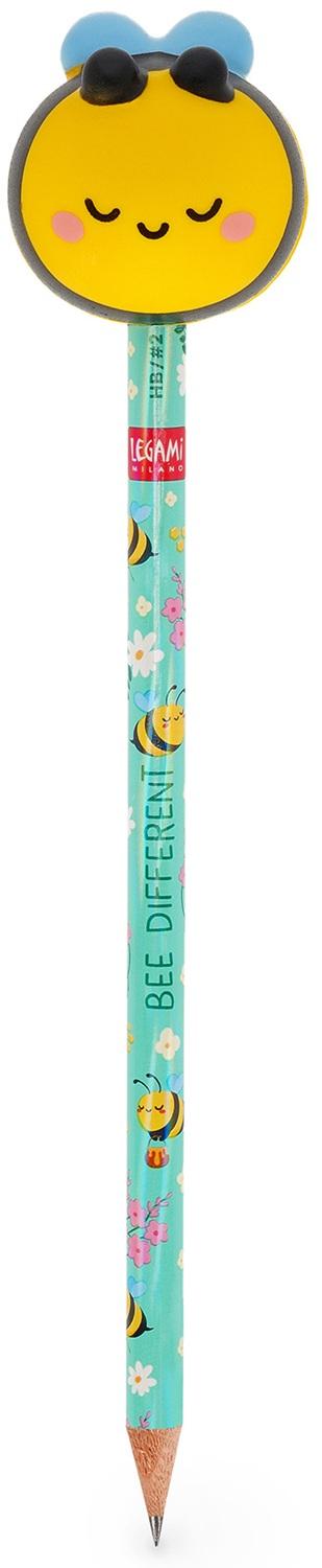 LEGAMI HB Pencil With Squishy - BEE