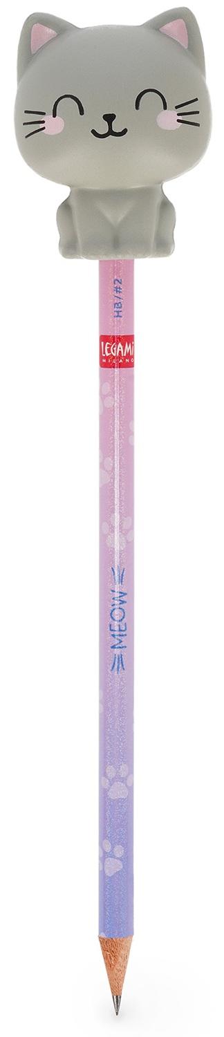 LEGAMI HB Pencil With Squishy - KITTY