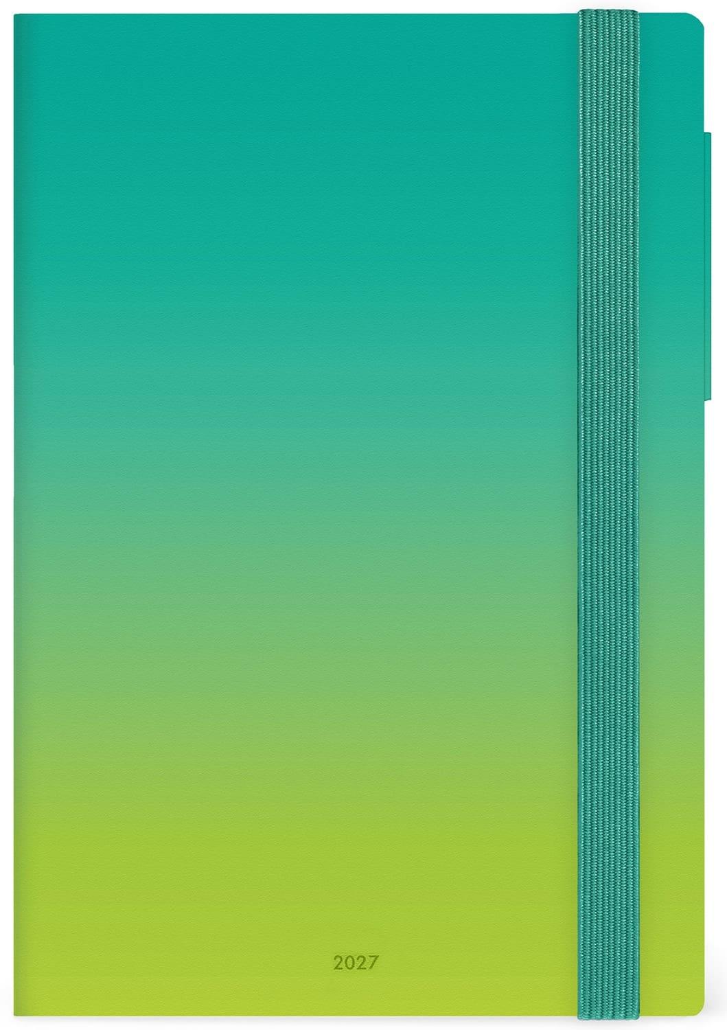 Legami 12 Month  Diary 2027  Shades Of Green Medium  Daily