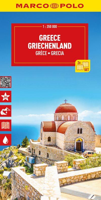 Greece &#38; Islands Marco Polo Map