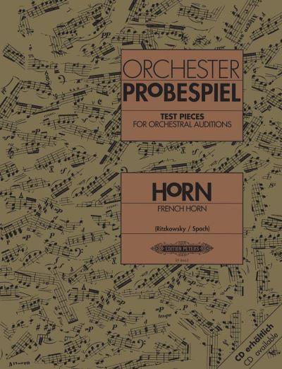 Test Pieces For Orchestral Auditions: French Horn