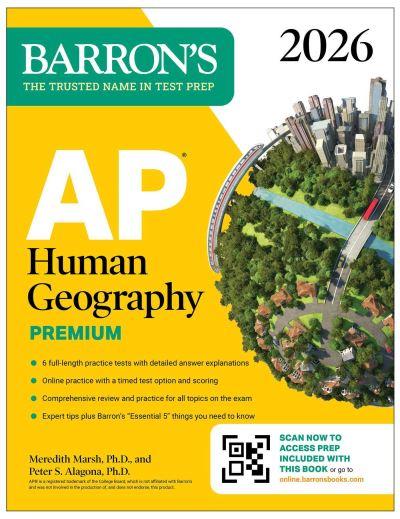 AP Human Geography Premium, 2026: Prep Book With 6 Practice Tests+ Comprehensive Review + Online Practice