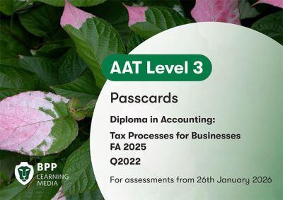 AAT Tax Processes For Businesses. Passcards