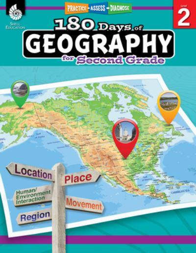 180 Days(Tm) Geography For Second Grade