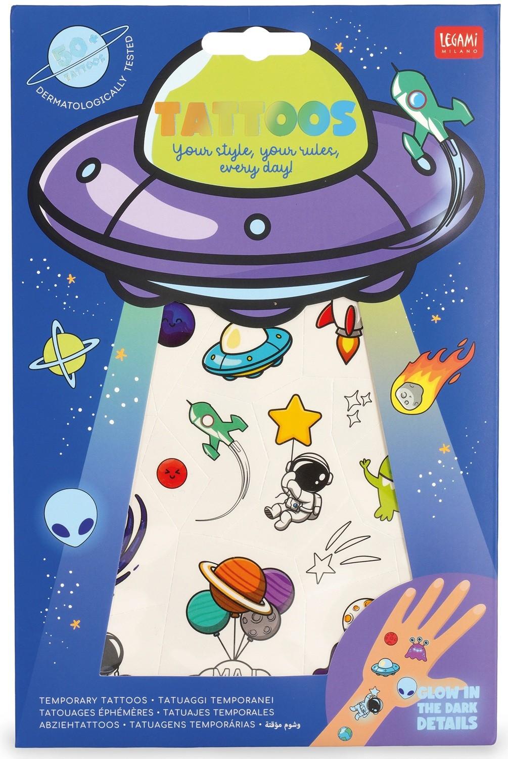 LEGAMI Temporary Tattoos - SPACE