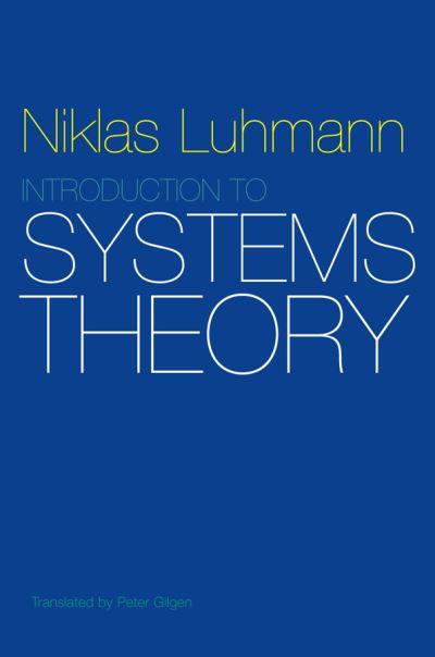 Introduction To Systems Theory