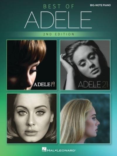 Best of Adele For Big-Note Piano - 2nd Edition: Easy Songboo