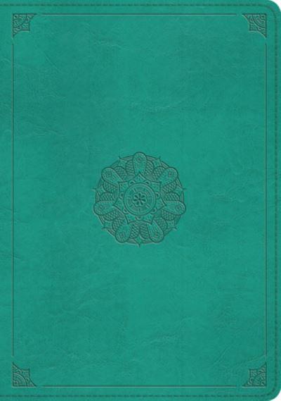 ESV Study Bible (Trutone, Turquoise, Emblem Design)