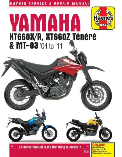 Yamaha XT600 &#38; MT-03 Service and Repair Manual