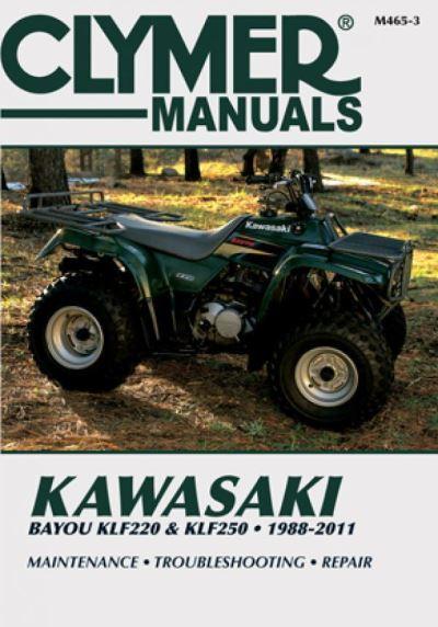Kawasaki Bayou KLF220 & KLF250 ATV Owner's Workshop Manual