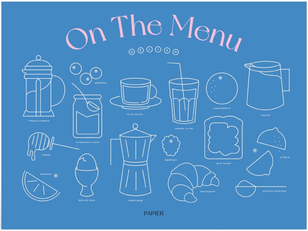 Papier On the Menu Meal Planner