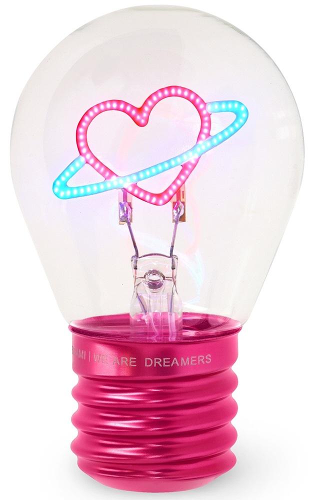 Legami Lightbulb-Shaped Table Lamp: Bulb Fiction