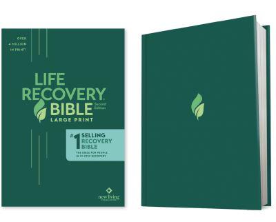 NLT Life Recovery Bible, Second Edition, Large Print (Hardco