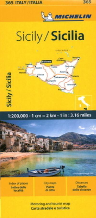 Michelin Map Italy: Sicilia 365