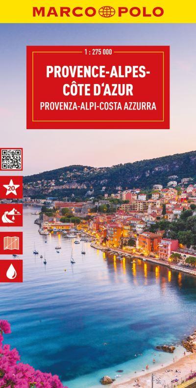 Provence, Alps, Cote D'Azur Marco Polo Map