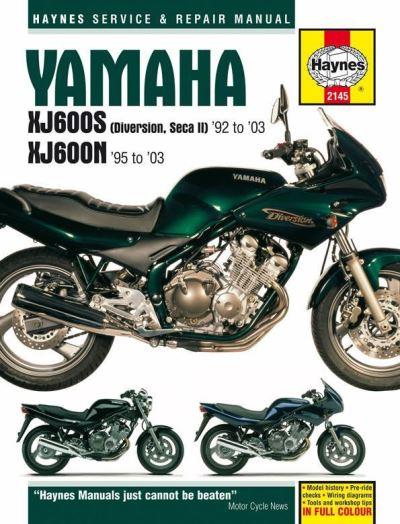 Yamaha XJ600S (Diversion, Seca II) &#38; XJ600N Fours Motorcycle Repair Manual