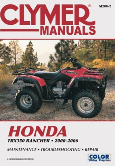 Clymer Honda TRX350 Rancher, 2000-2006 / [Author: Mike Morla