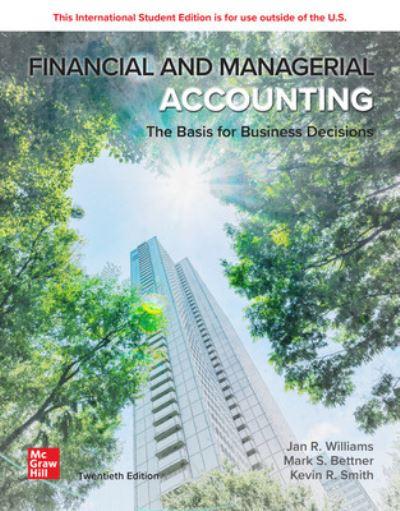 Financial &#38; Managerial Accounting ISE
