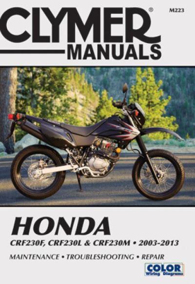 Honda CRF230F, CRF230L &#38; CRF230M, 2003-2013