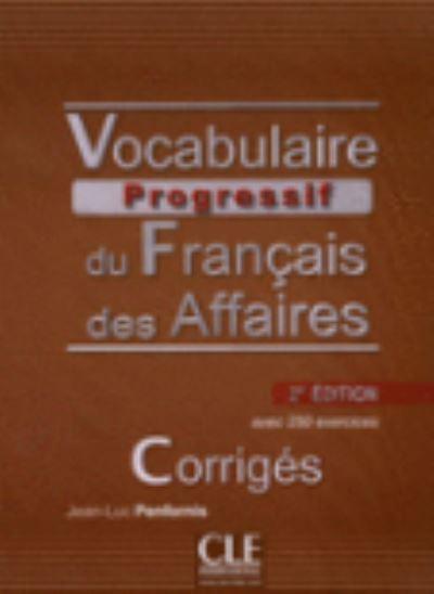 Vocabulaire Progressif Du Francais Des Affaires 2eme Edition