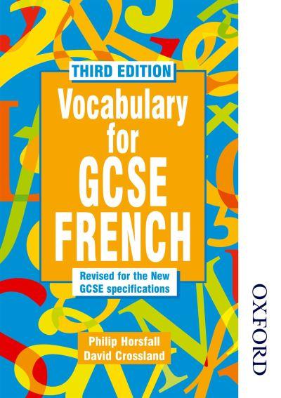 Vocabulary For GCSE French