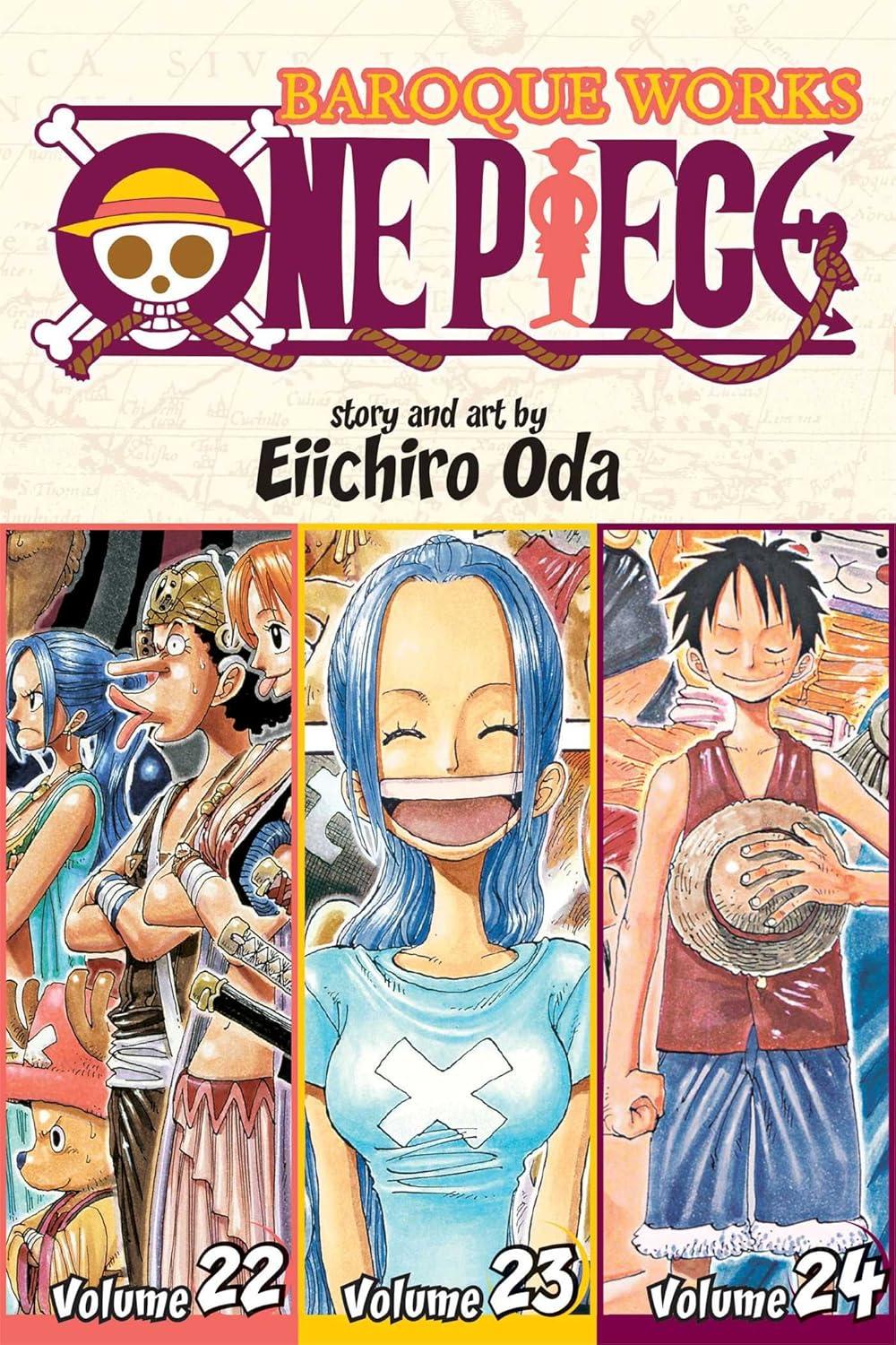 One Piece. Volume 22, Volume 23, Volume 24 Baroque Works