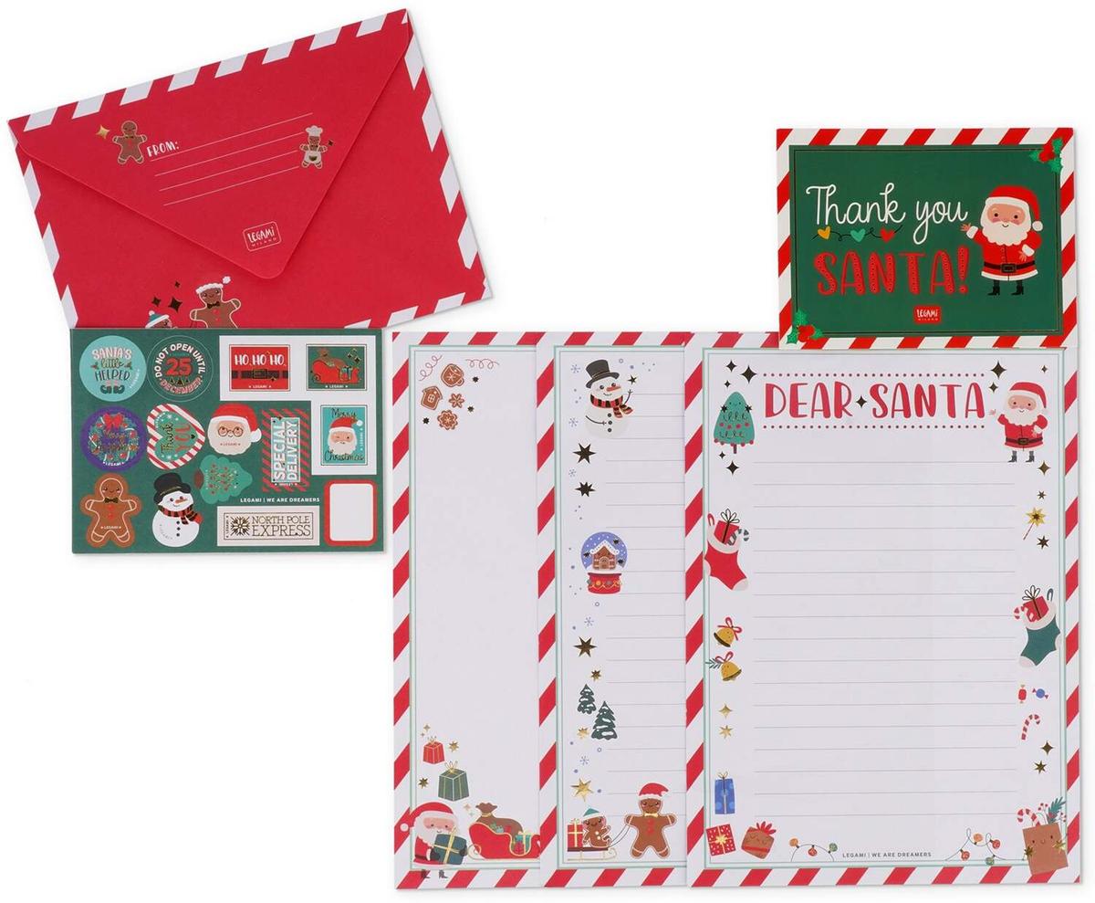 Legami Santa Claus Letter Kit